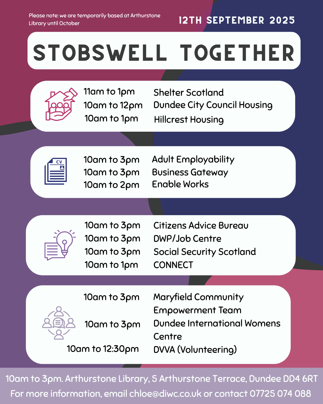 WC 08.09.25 Stobswell Together Timetable